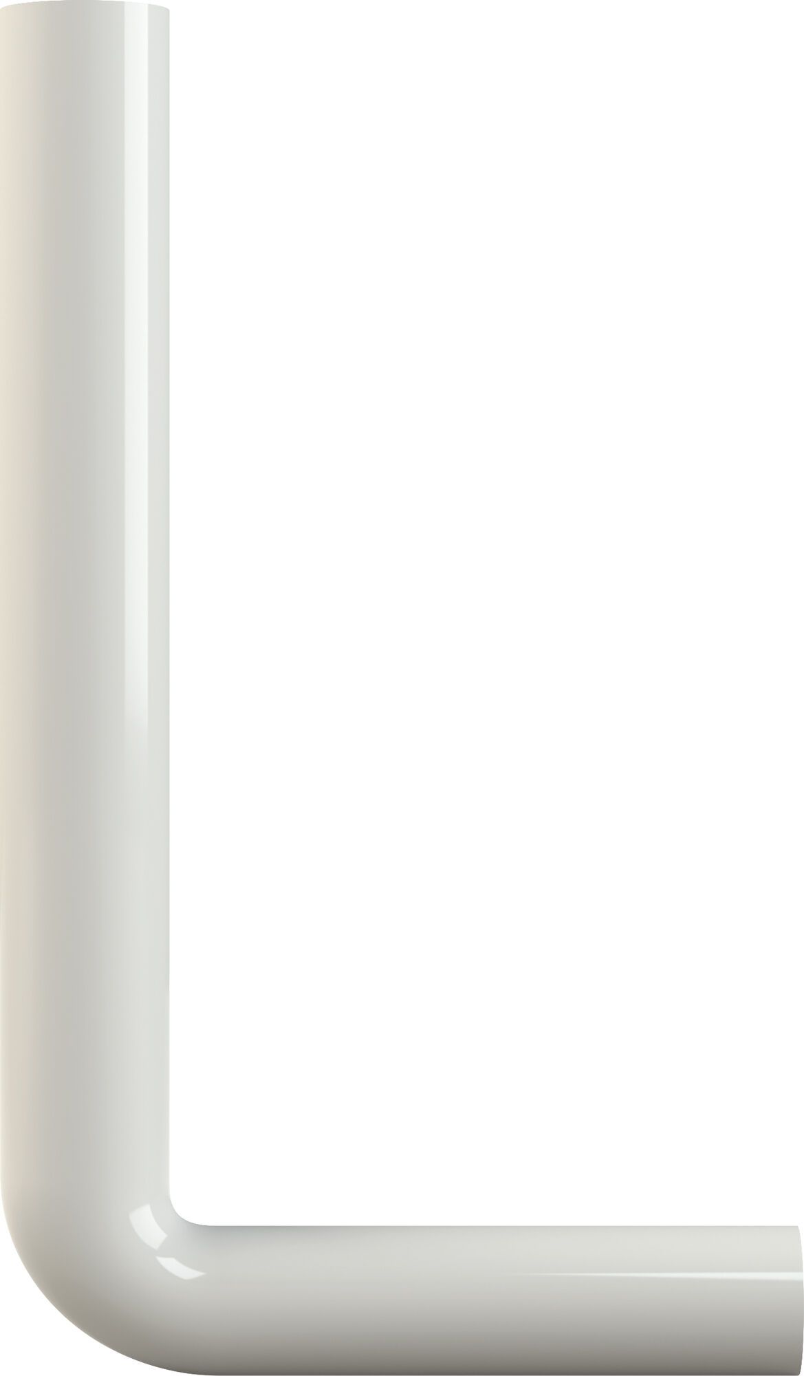 KOLANO SPUSTOWE 380 x 210 mm, biały