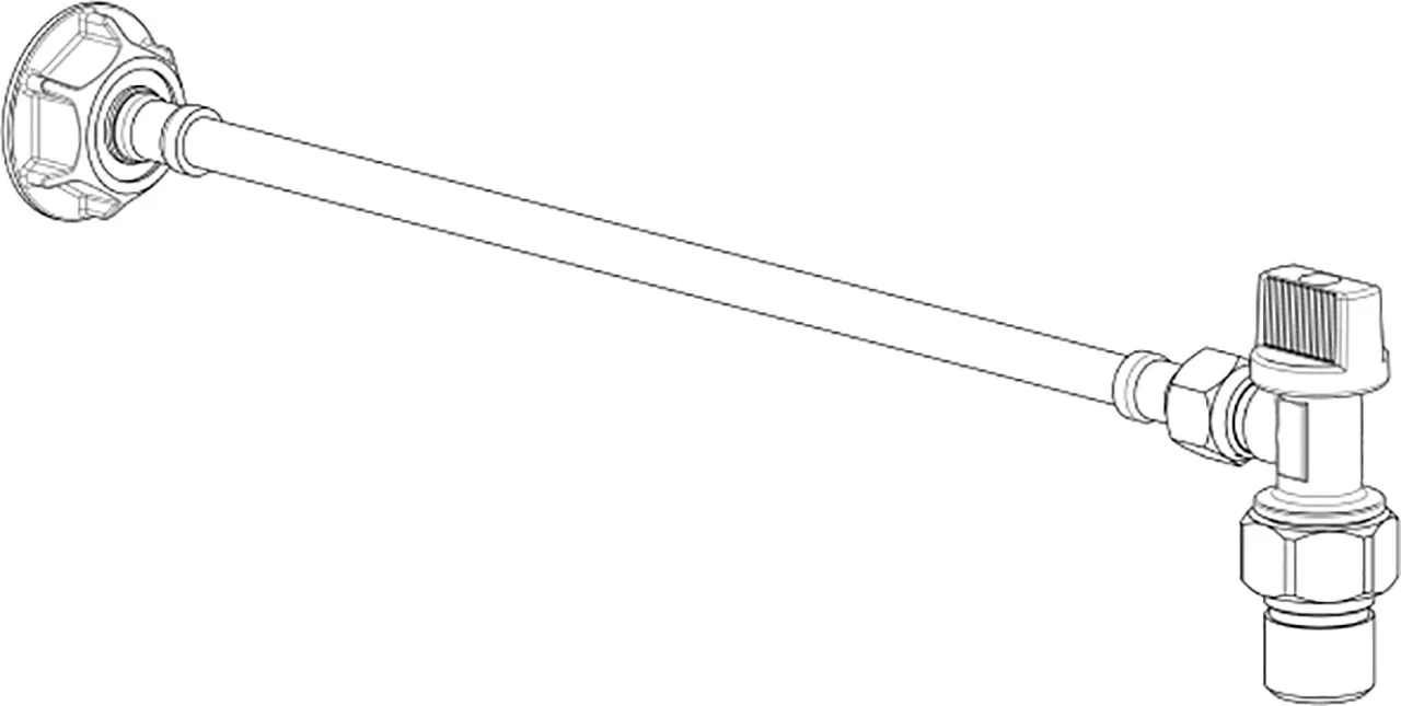 WĄŻ ELASTYCZNY DO PODŁĄCZENIA WODY