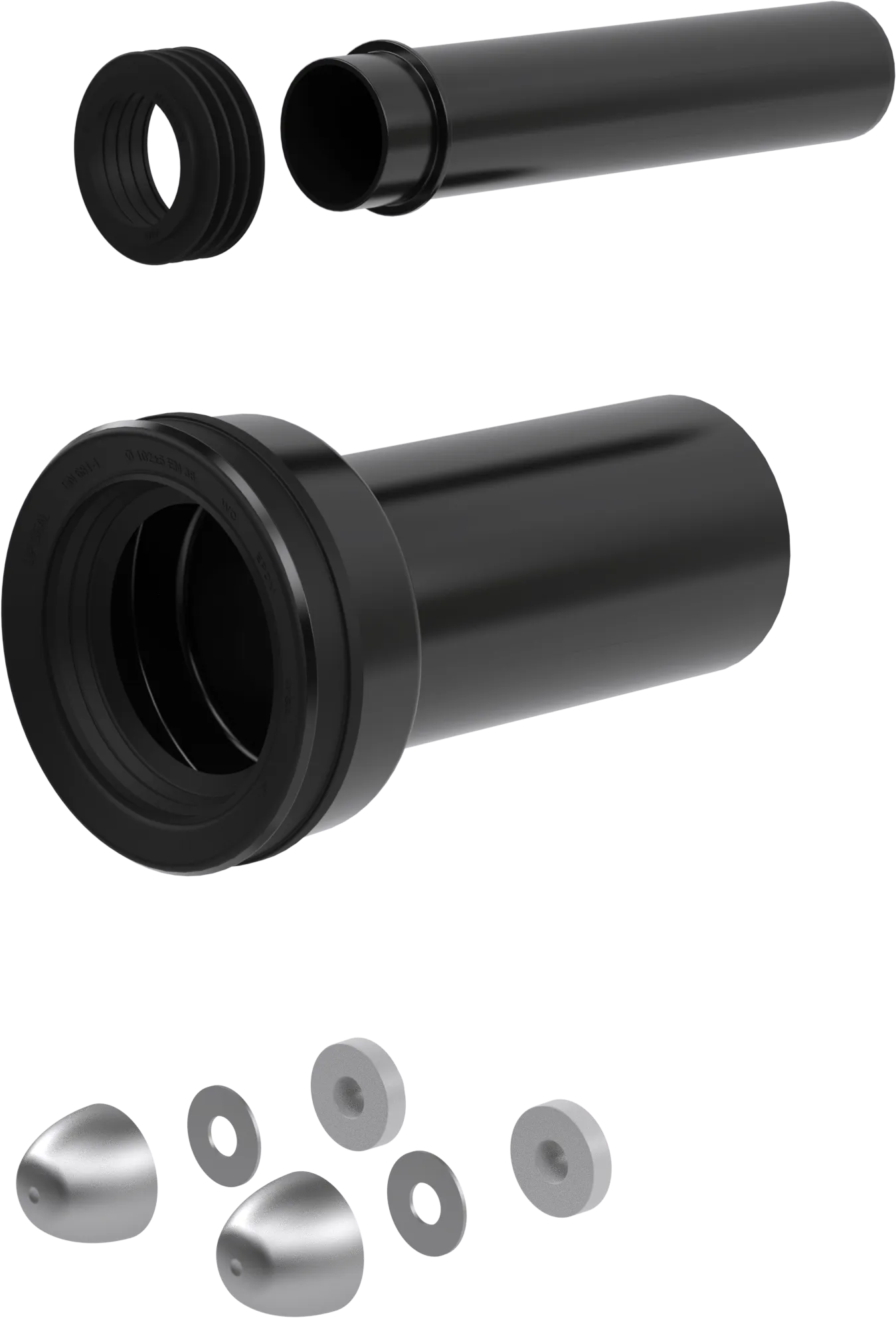 STANDARDOWY ZESTAW PRZYŁĄCZENIOWY DO WC L=230 mm