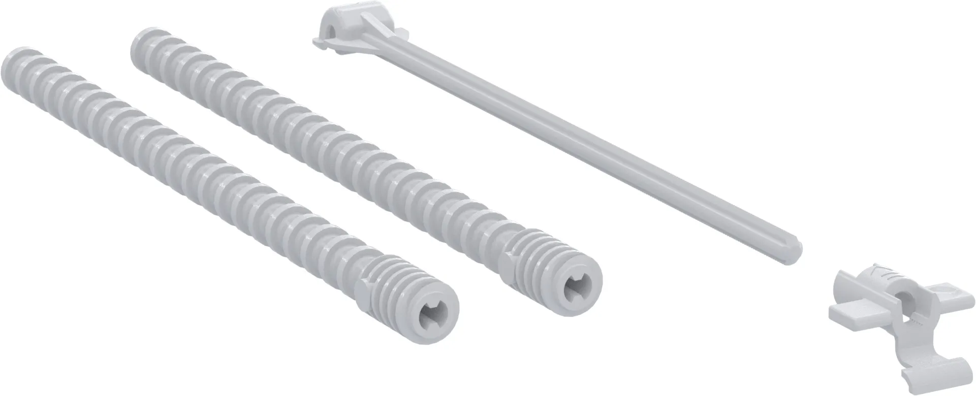 ZESTAW KOŁKOW MOCUJĄCYCH I POPYCHACZY DO PANELI FI