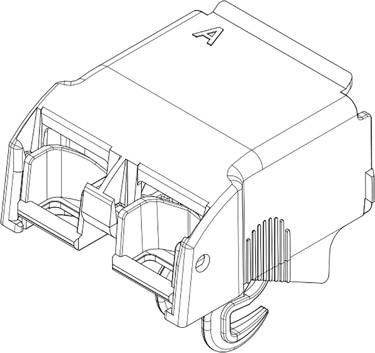 UCHWYT Z HACZYKAMI STERUJĄCYMI, PANELE MECHANICZNE