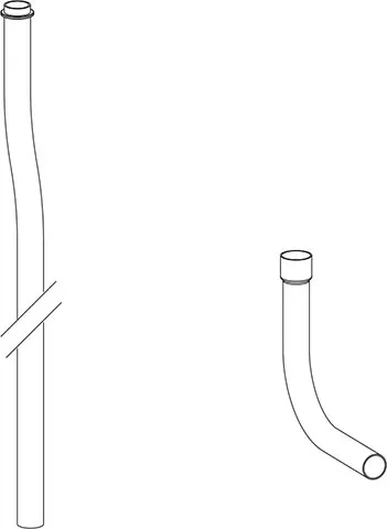 ZESTAW: RURA SPUSTOWA I KOLANO SPUSTOWE