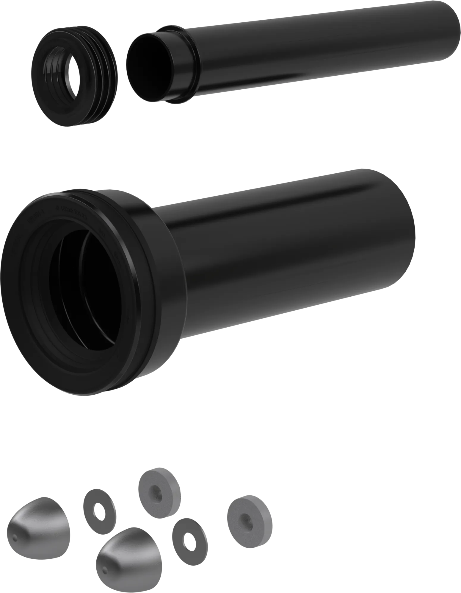 PRZEDŁUŻONY ZESTAW PRZYŁĄCZENIOWY DO WC L=300 mm