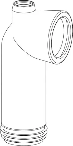 KOLANO ODPŁYWOWE WC NUMER 303M