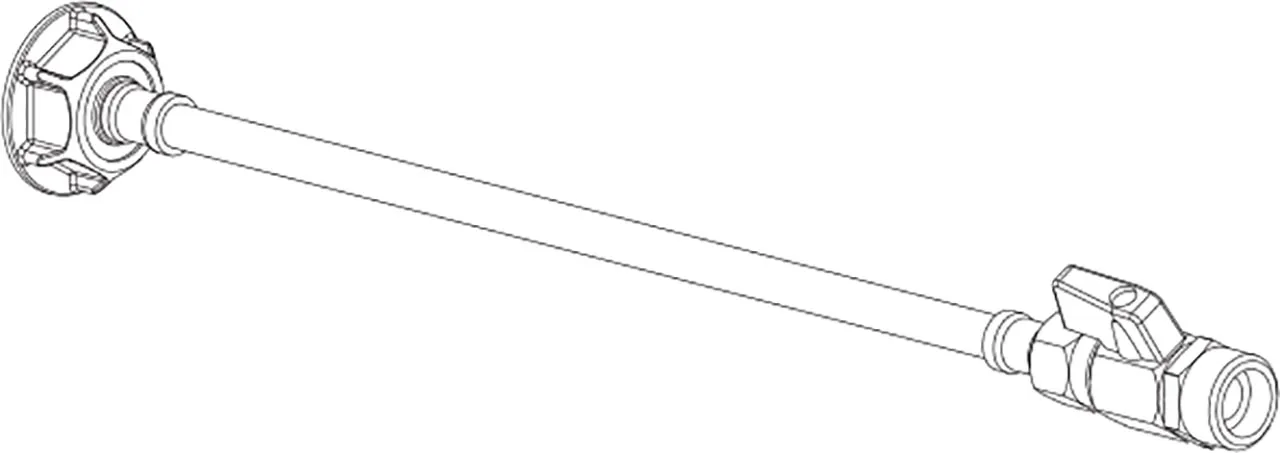 WĄŻ ELASTYCZNY DO PODŁĄCZENIA WODY G 1/2