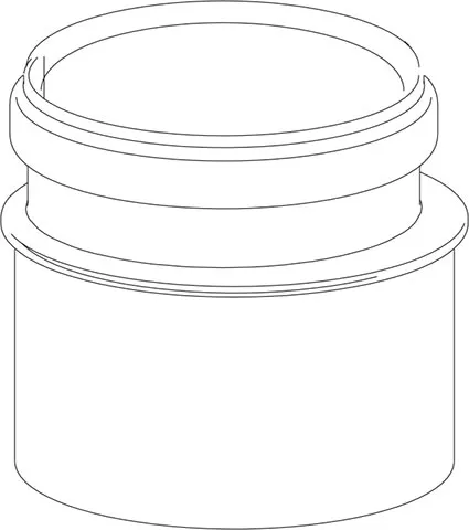 ZŁĄCZKA PRZEJŚCIOWA 90 x 110 mm