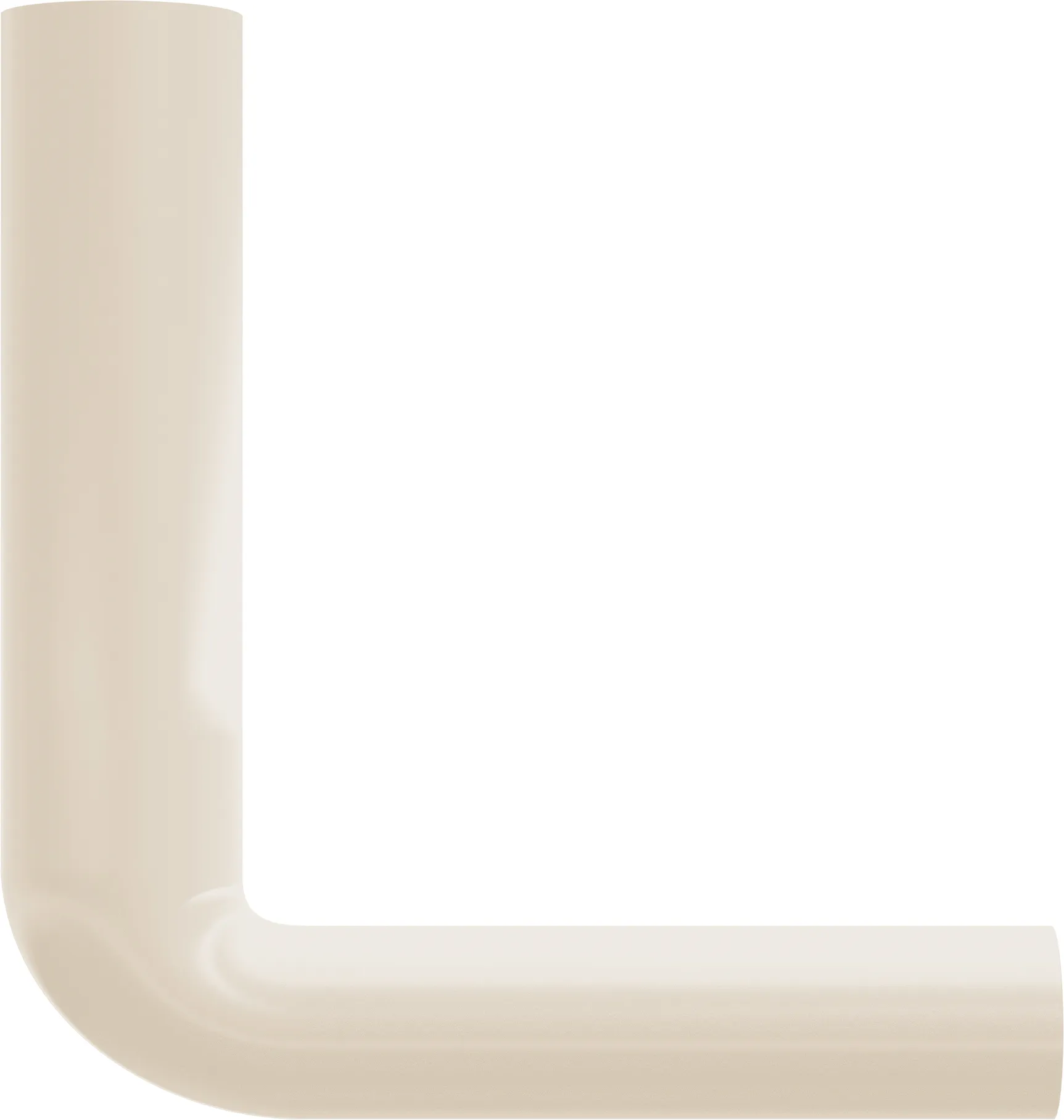 KOLANO SPUSTOWE 230 x 210 mm, pergamon