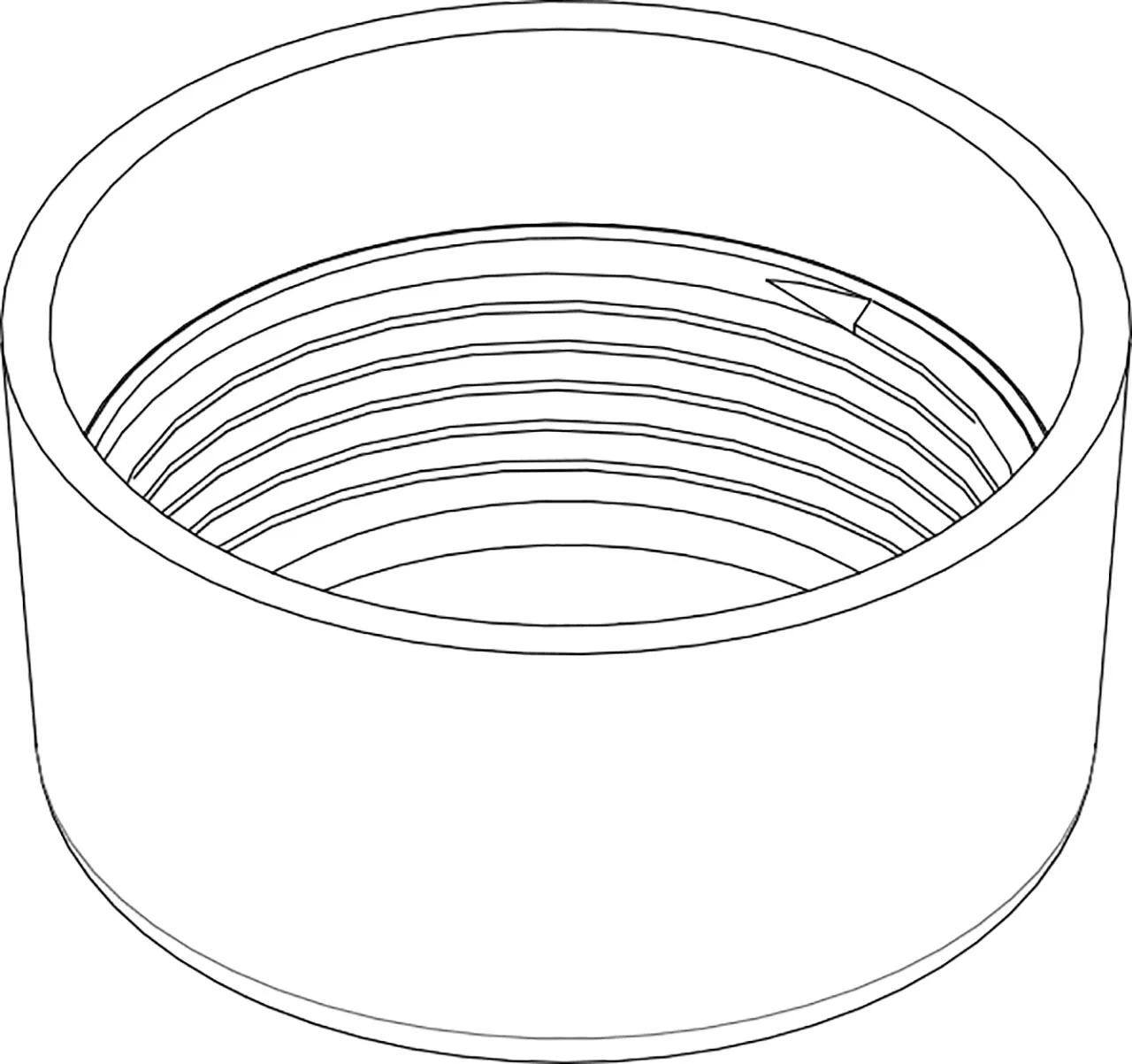 NAKRĘTKA MOCUJĄCA KOLANO SPUSTOWE, biały