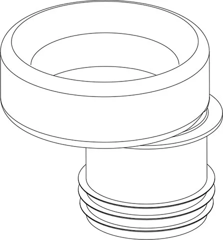 ZŁĄCZE WC MODEL NUMER 8B W