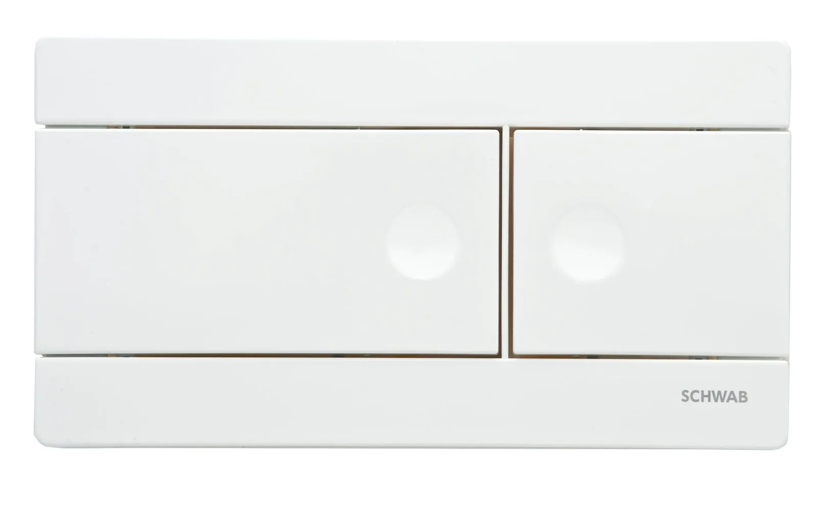 PRZYCISK SPŁUKUJĄCY LINE, biały